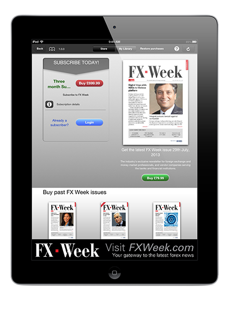 FX Week App Store page display on iPad